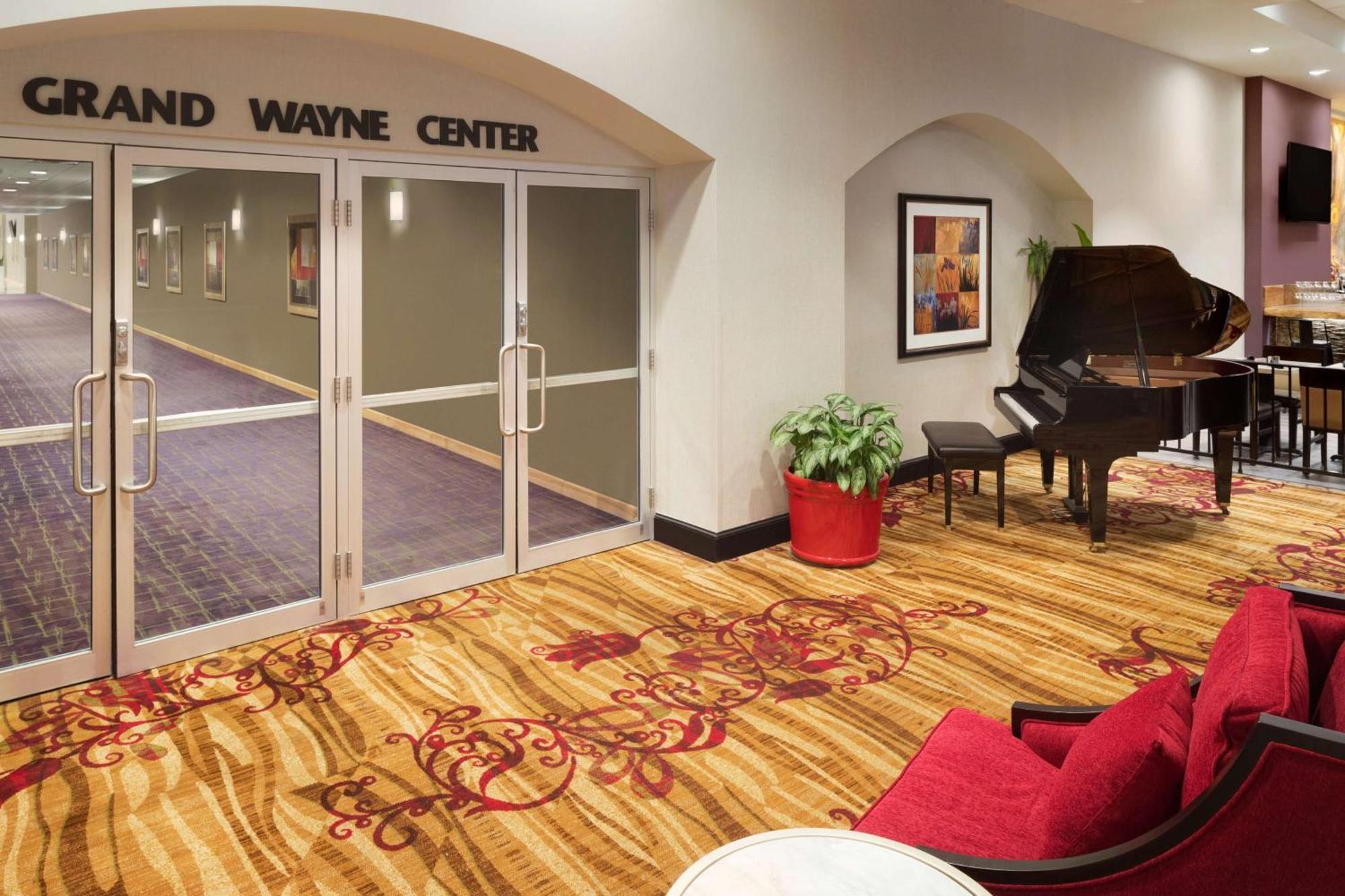 Hilton Fort Wayne At The Grand Wayne Convention Center (Adults Only) Exteriör bild